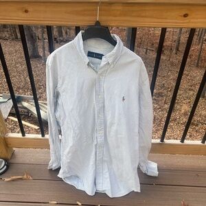6 Men's  Polo Ralph Lauren button down long sleeve shirts sz L